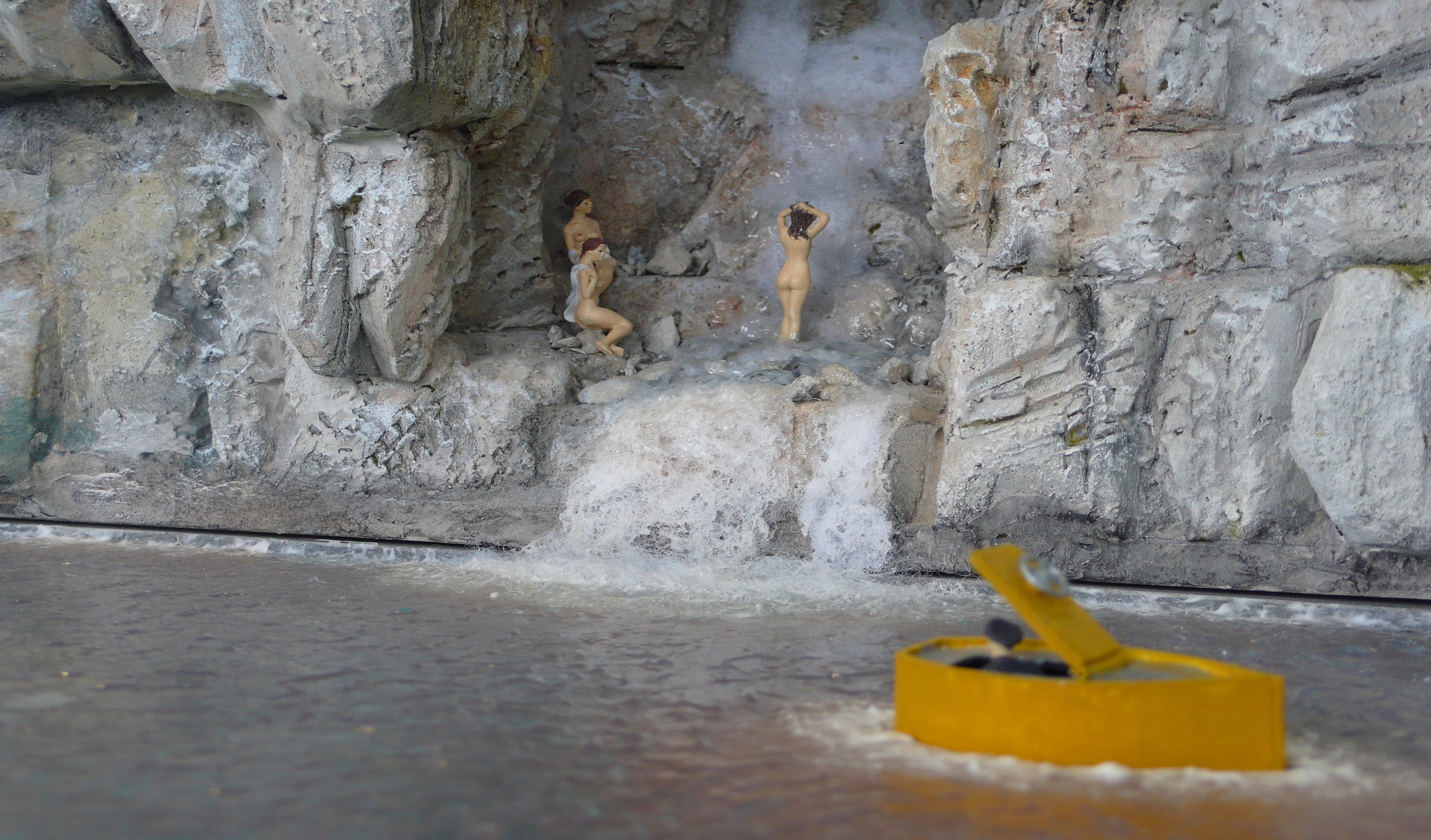 Frauen beim baden, inklusive Spanner